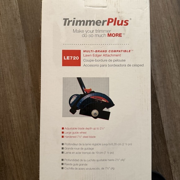 Trimmer Plus LE720-Lawn Edger Attachment-Multi Brand Compatible-41BJLE-C902 - Picture 5 of 6